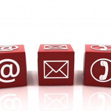 best free online fax services red cubes with call sign @ sign mail envelope 